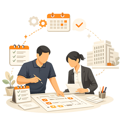 Beratung Illustration