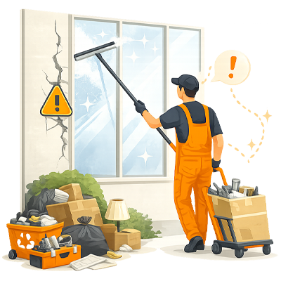 Mangelerkennung Illustration